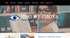 Desktop Screenshot of kirkseyecenter.com